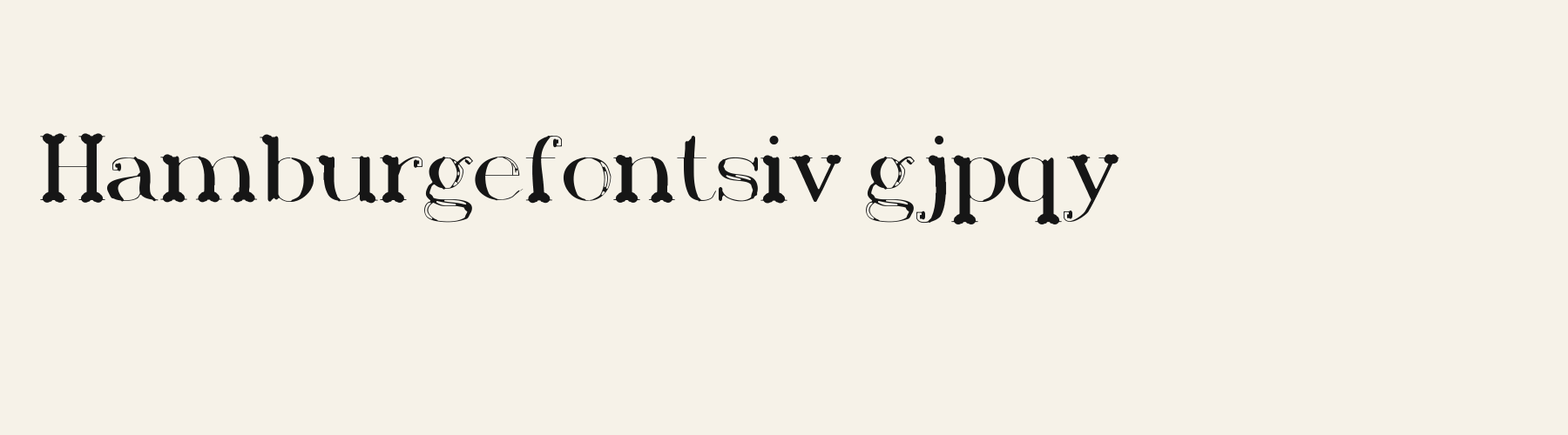 Marquise Roman lowercase specimen