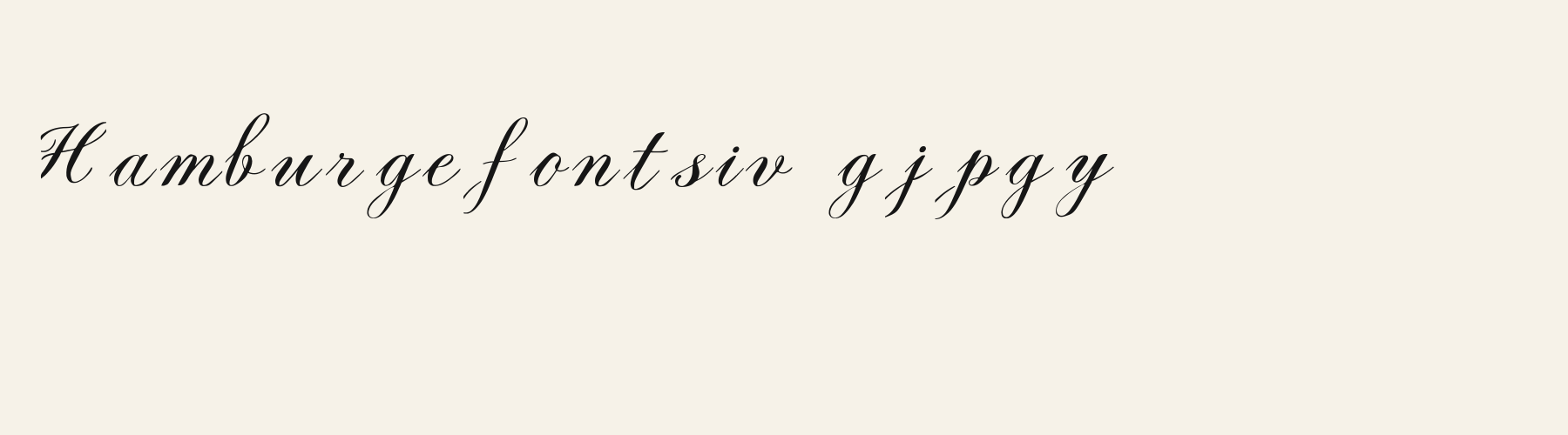 Script Copperplate Loop lowercase specimen