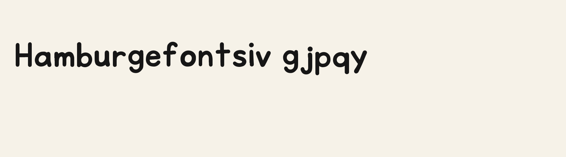 Kids Big First Grade lowercase specimen