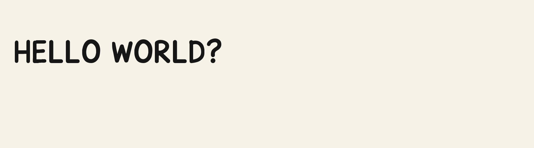 Kids Big First Grade pangram specimen