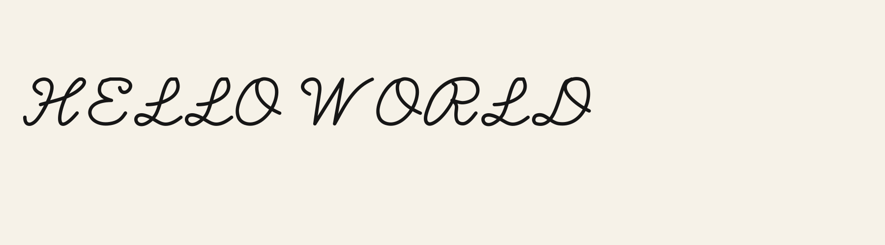 Lovenote Script cover specimen