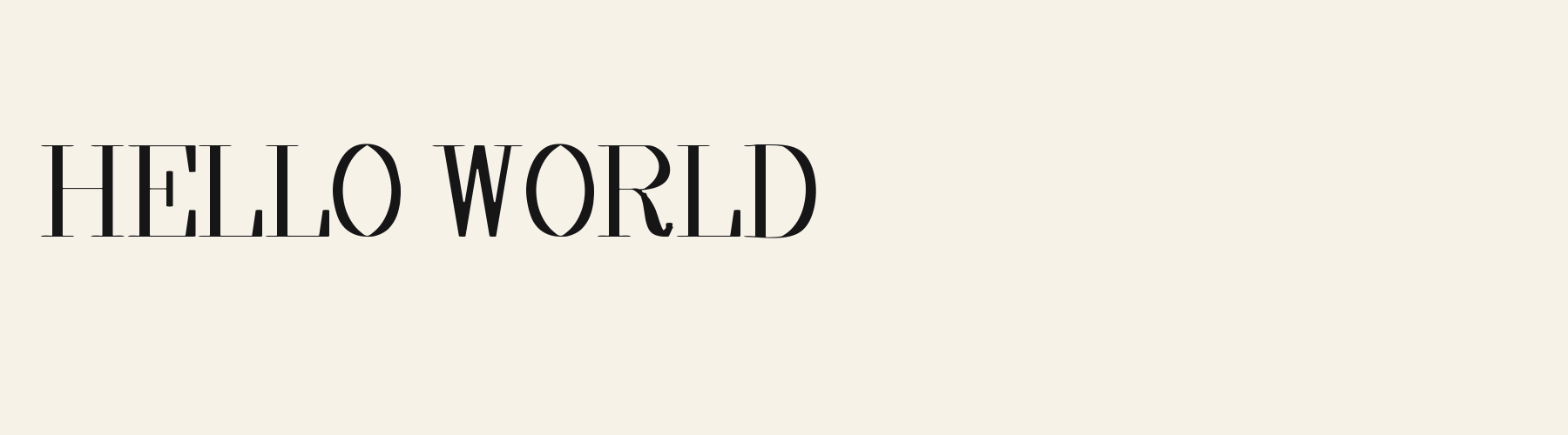 Salon Didone cover specimen