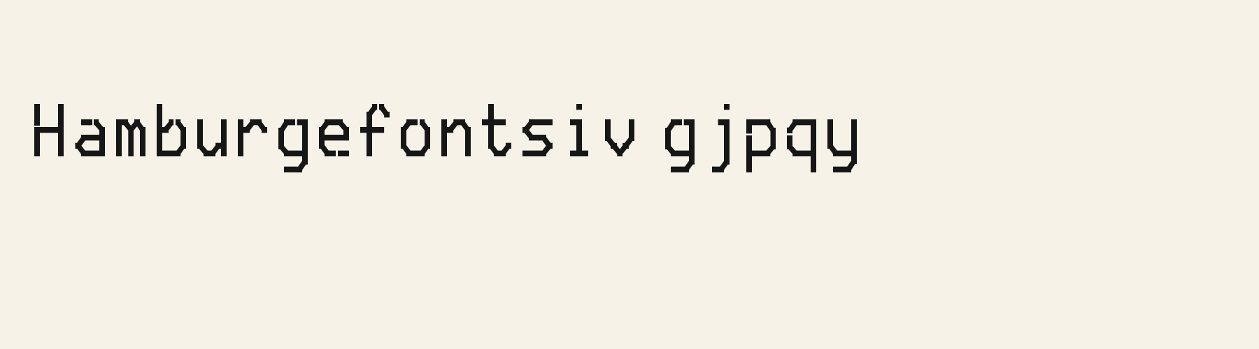 Stencil Railway Bold lowercase specimen