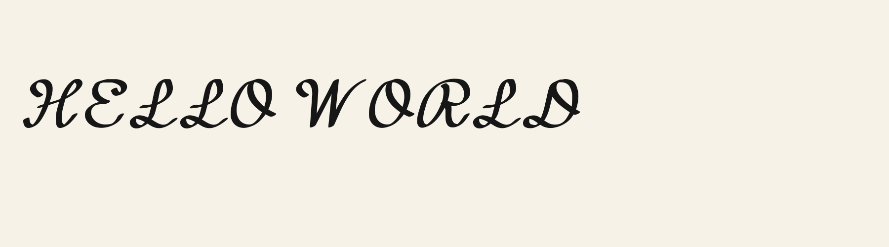Anchor Script cover specimen