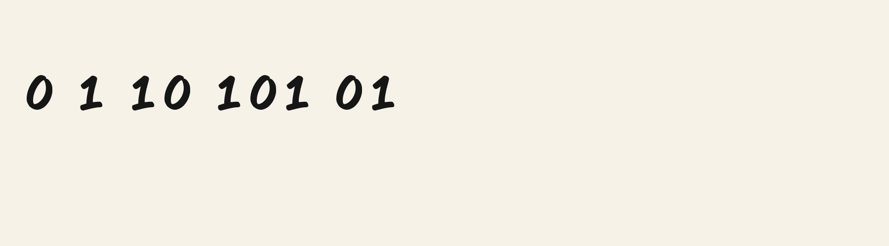 Marker Quick numbers specimen