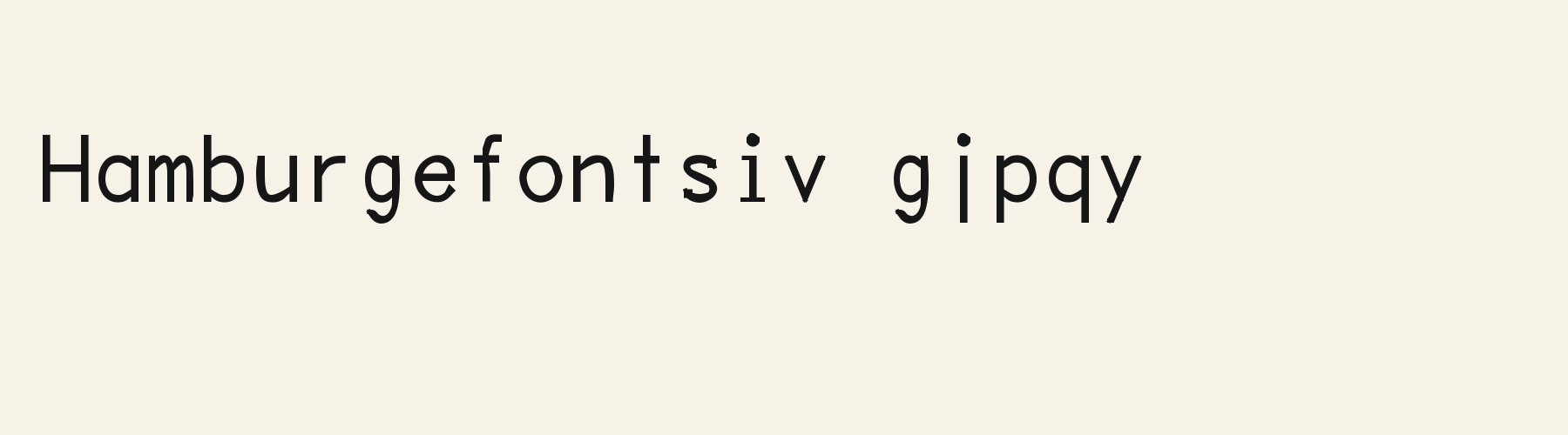 Stack Duplex lowercase specimen