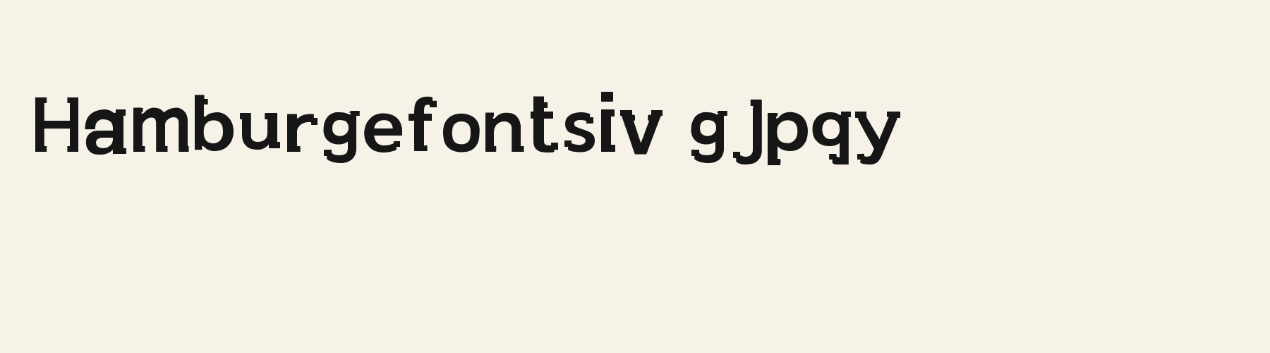 Notch Terminal Sans lowercase specimen