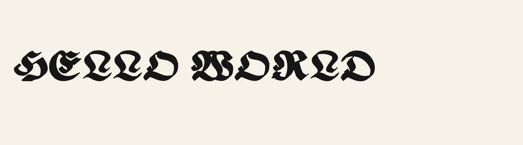 Crest Fraktur cover specimen