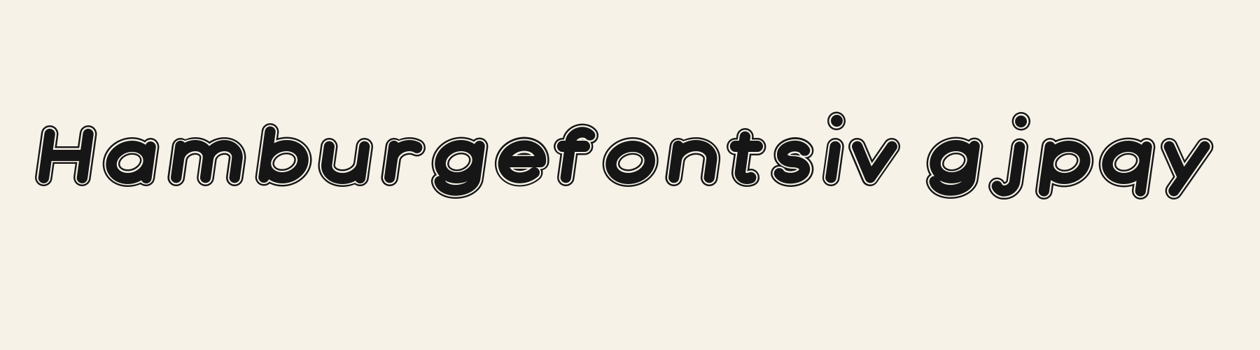Rally Sans lowercase specimen