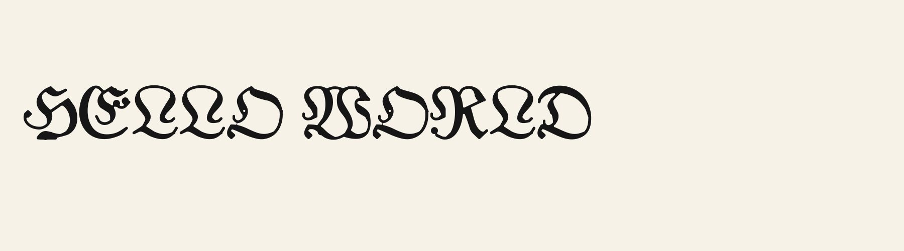 Margrave Fraktur cover specimen
