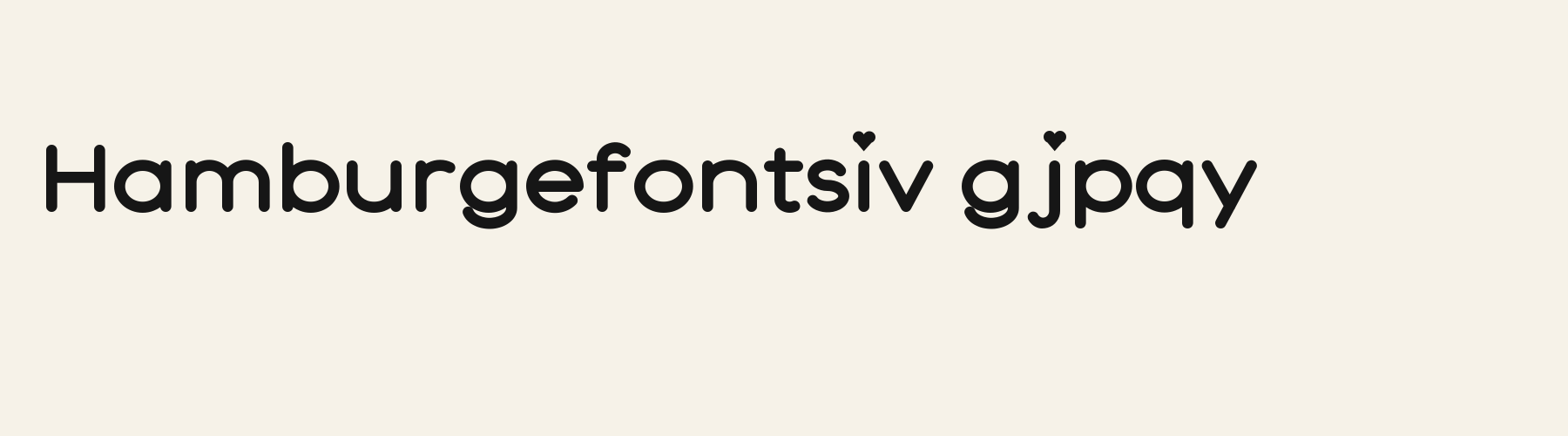 Sweetie Sans lowercase specimen
