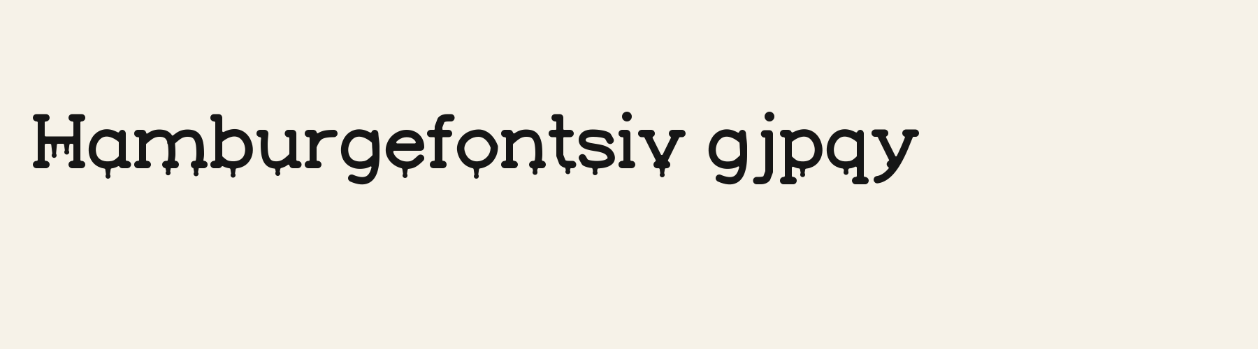 Banshee Slab lowercase specimen