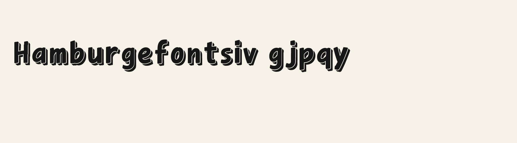 Brush Upright Cut 3D lowercase specimen