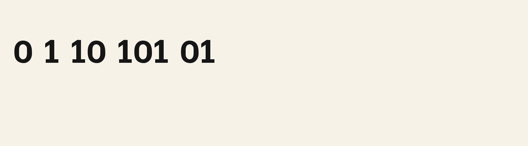 Buttress Bowl Sans numbers specimen