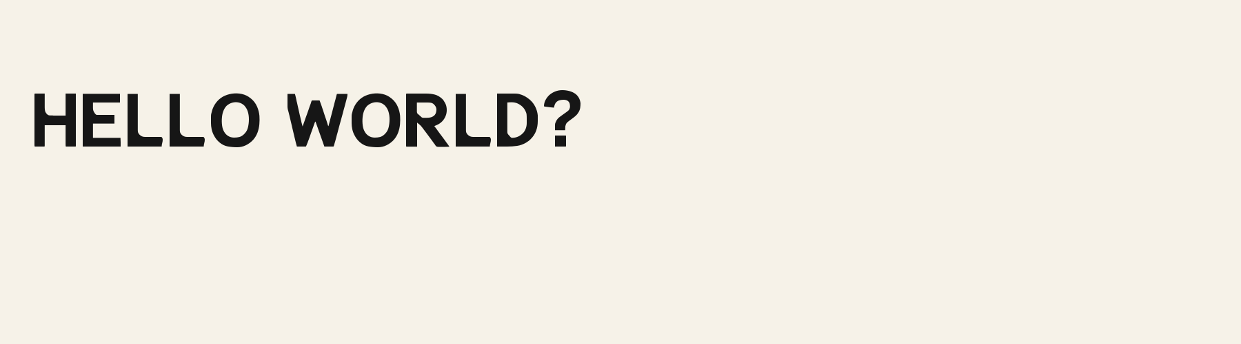 Buttress Bowl Sans pangram specimen