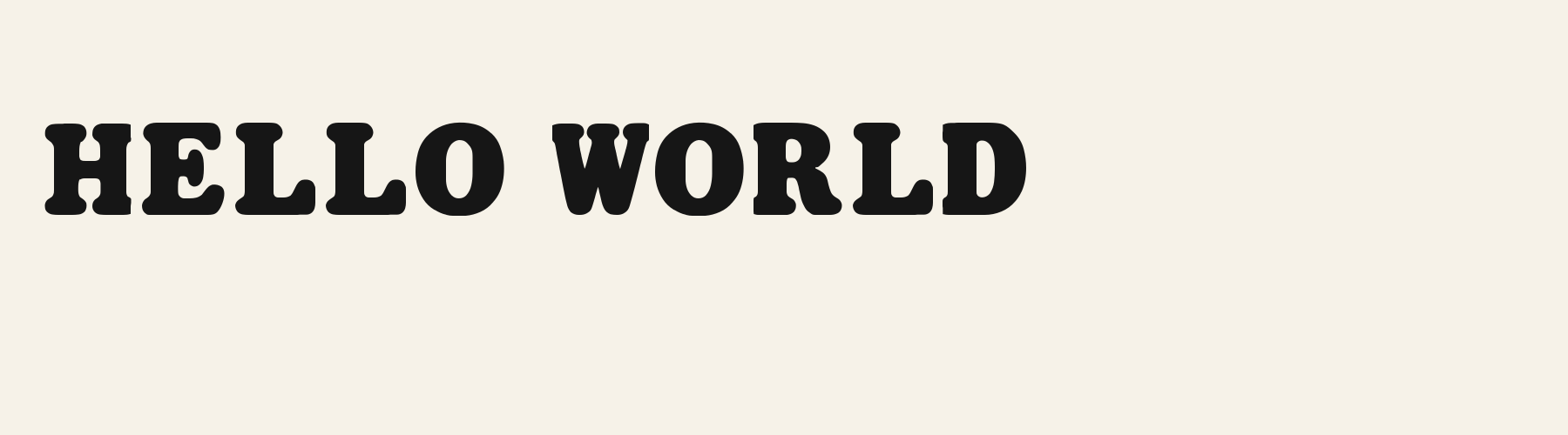 Bubble Puffy Serif cover specimen