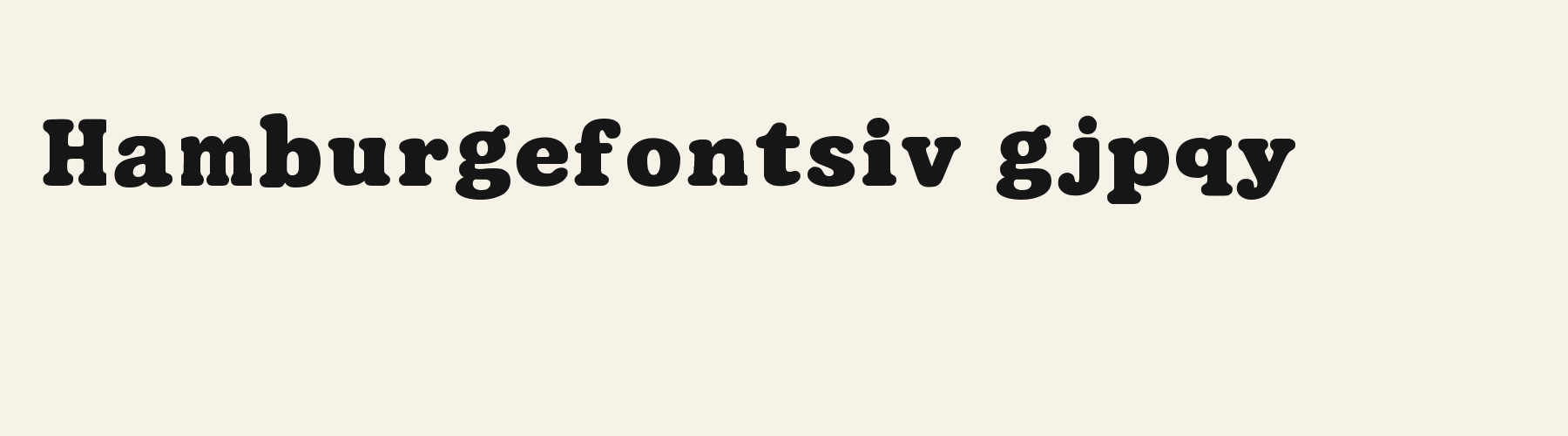 Bubble Puffy Serif lowercase specimen