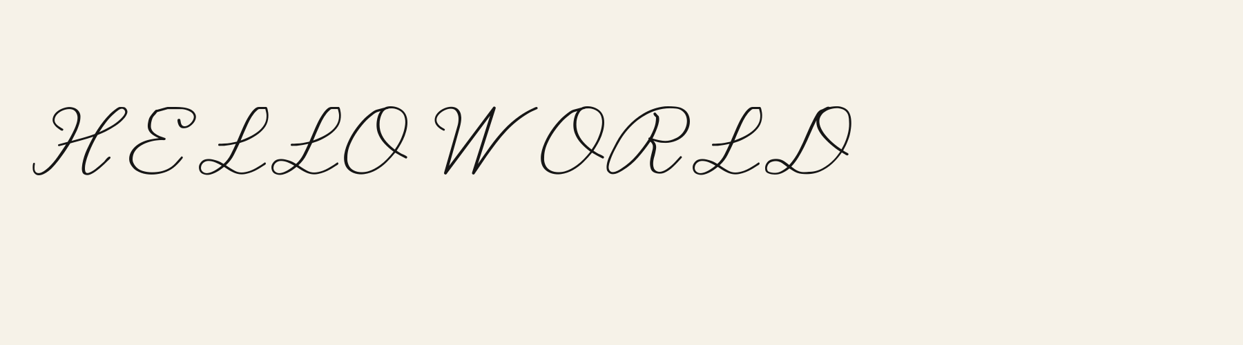 Flourish Sign cover specimen