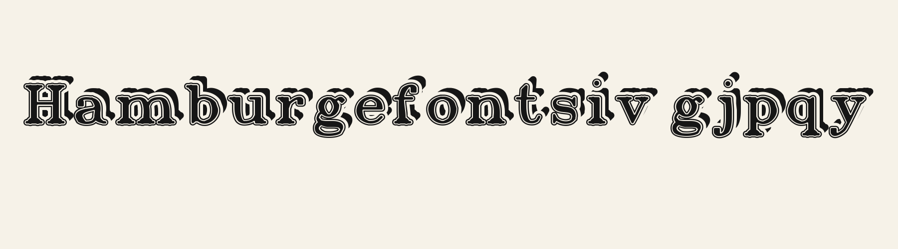 Alumni Roman 3D lowercase specimen