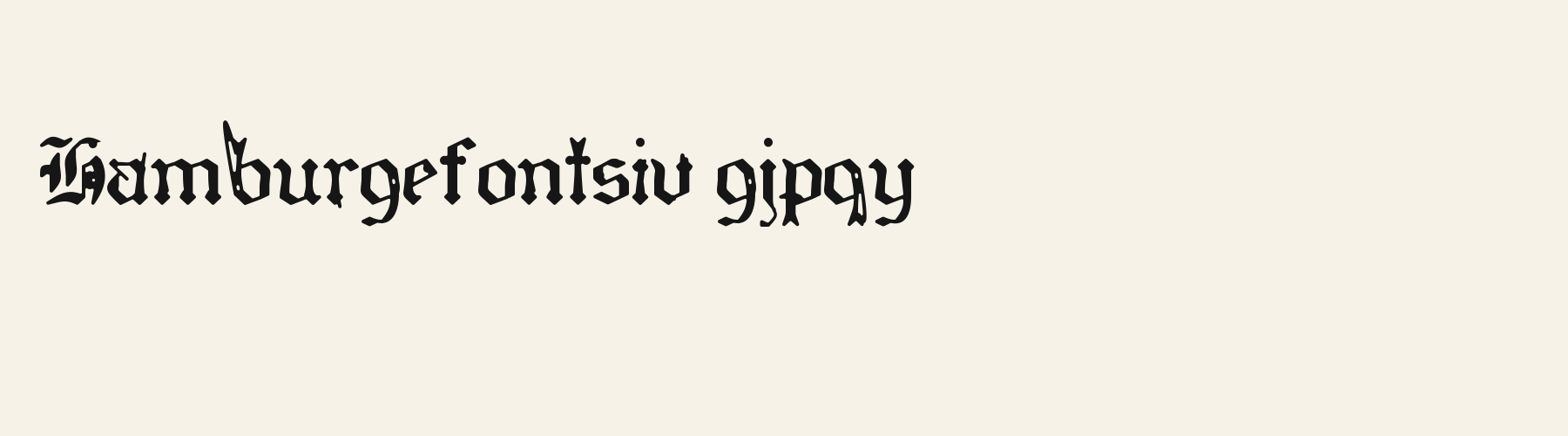 Rotunda Tale lowercase specimen