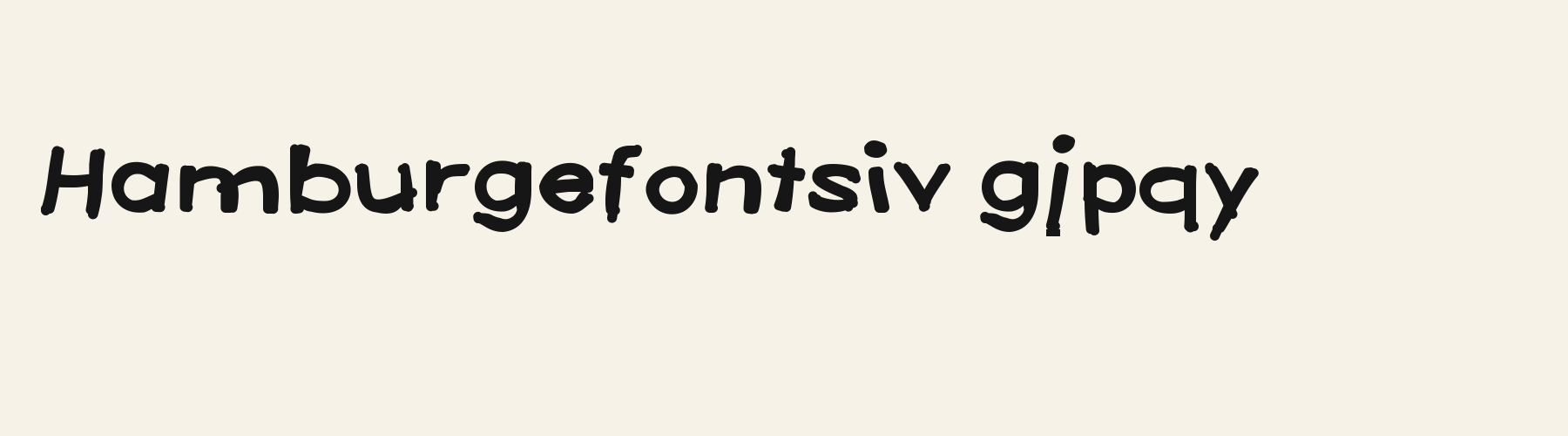 Marker Kid Print lowercase specimen