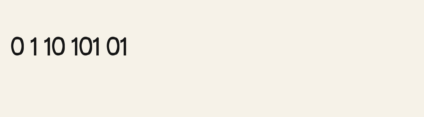 Pivot Sans numbers specimen