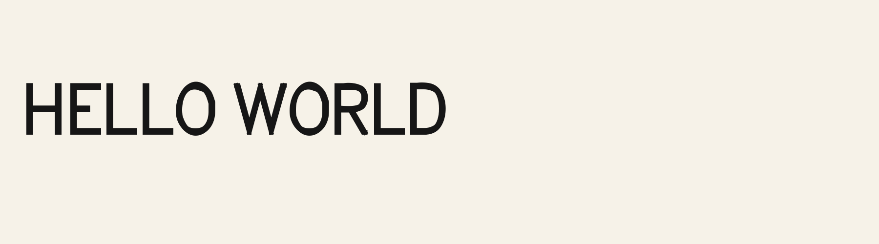 Pivot Sans cover specimen
