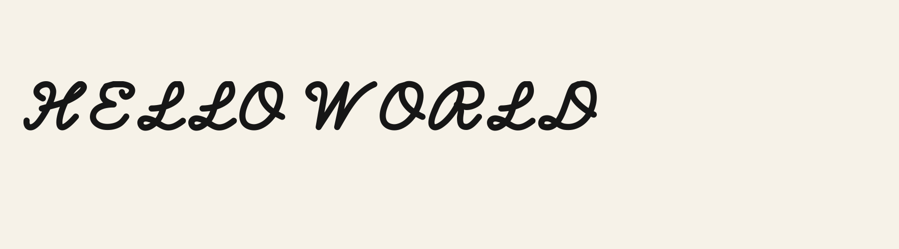 Inkwell Script cover specimen
