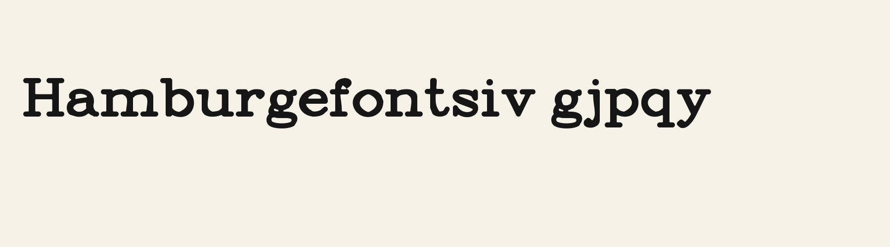 Newsreel Serif lowercase specimen