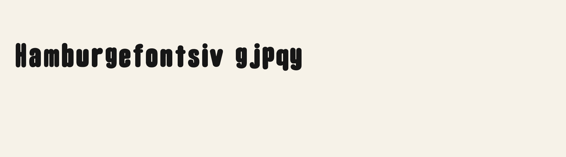 Bubble Tall Capsule lowercase specimen