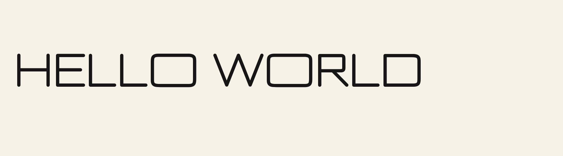 Orbital Sans cover specimen
