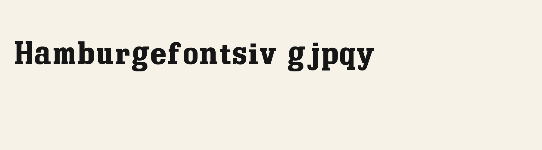 Window Arch Slab lowercase specimen