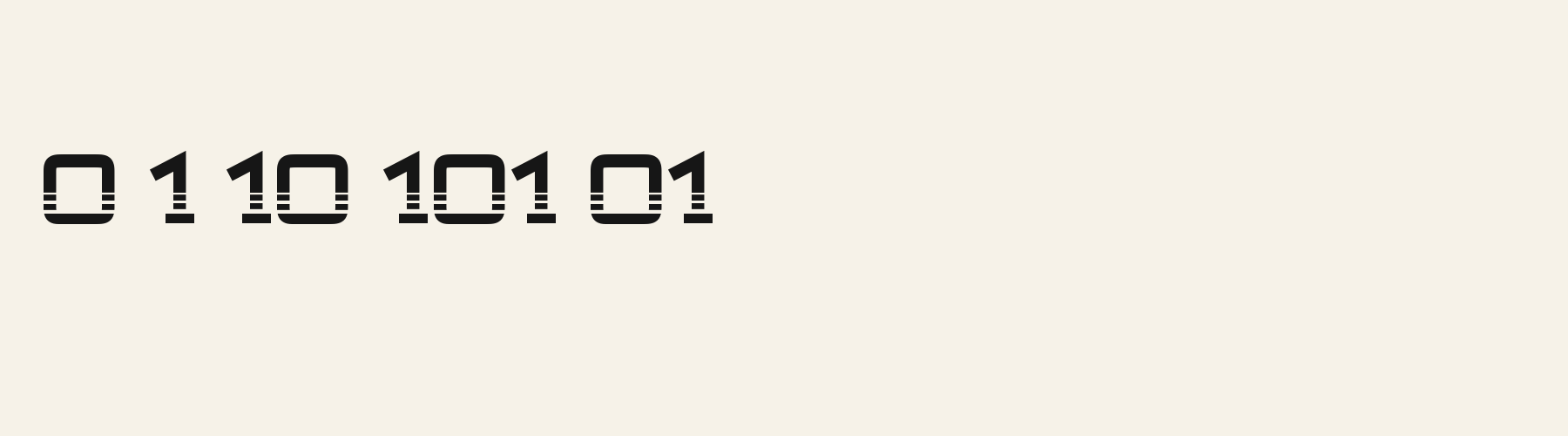 Pulse Slab Stripes numbers specimen
