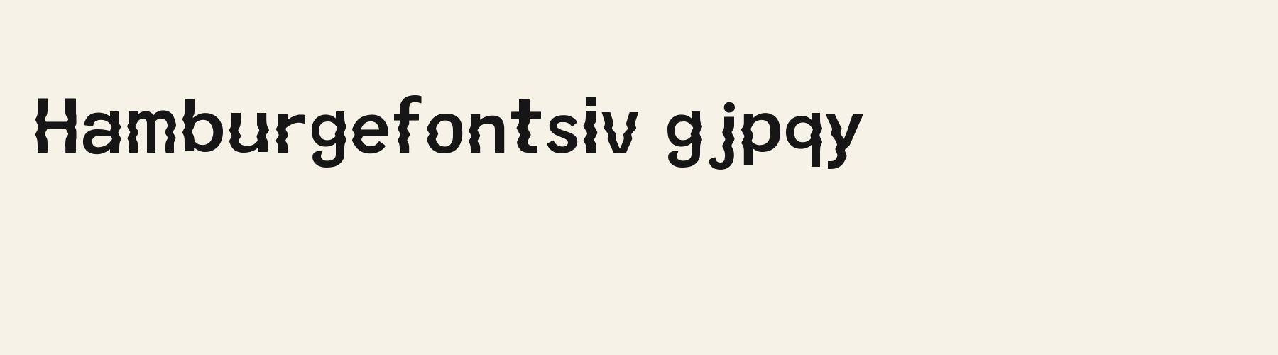 Zigzag Spine Sans lowercase specimen