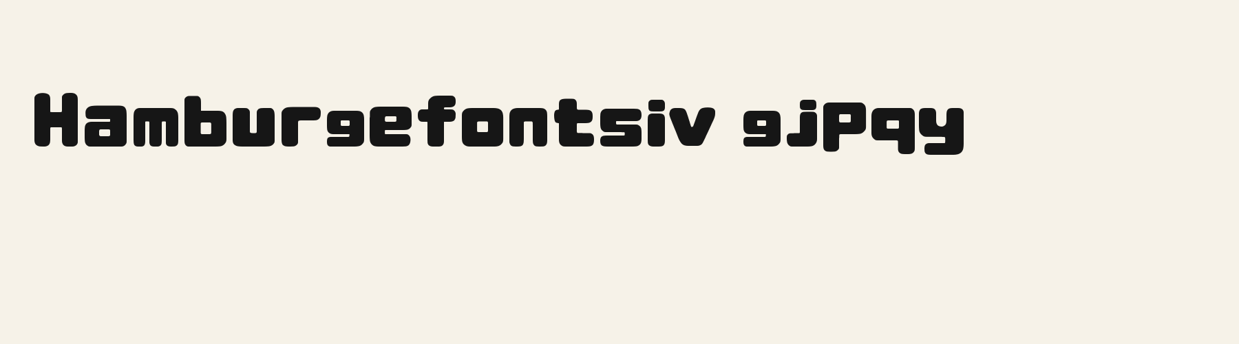Bubble Squircle Block lowercase specimen