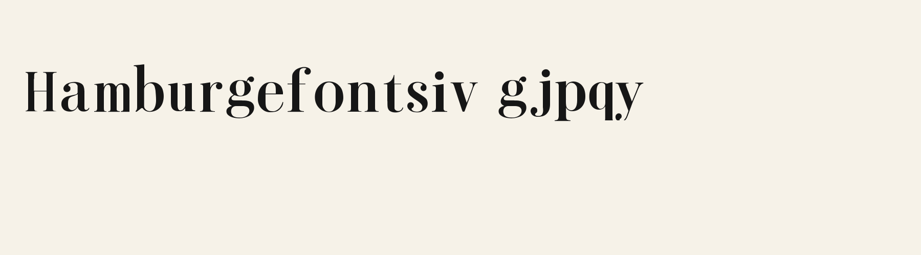 Serif Editorial High lowercase specimen
