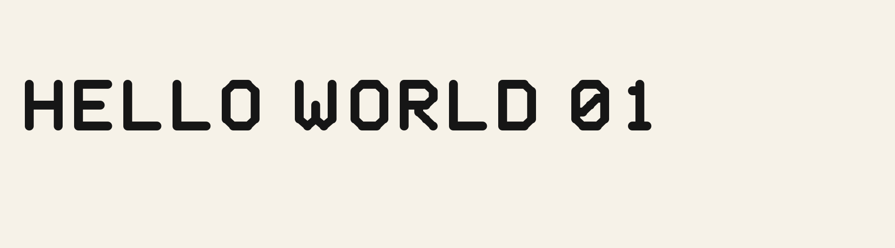 Rounded Soft Block bold specimen