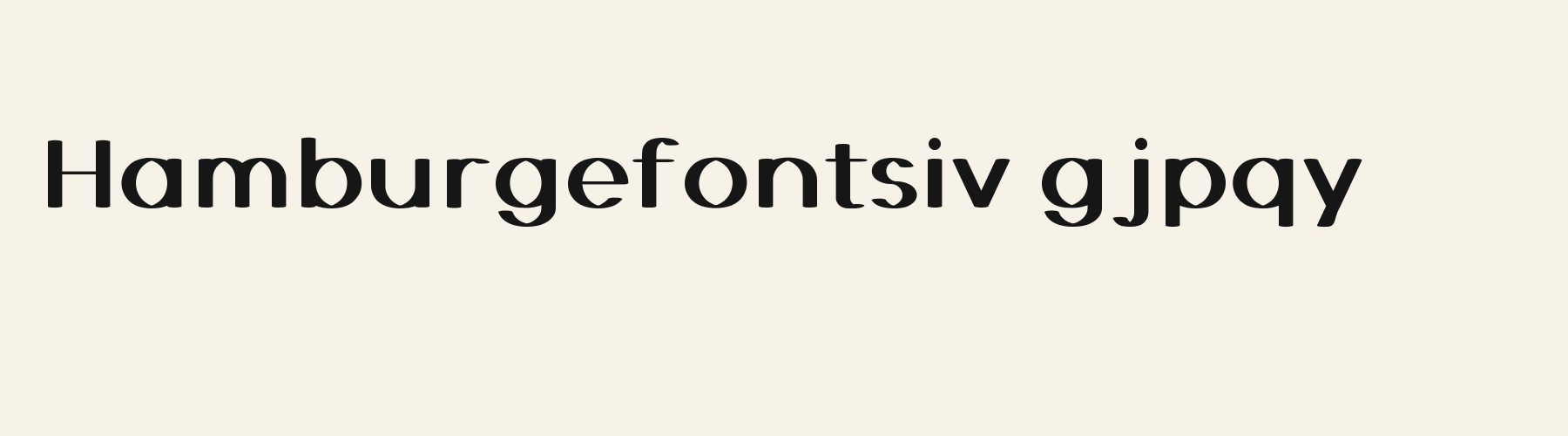 Skyline Deco lowercase specimen