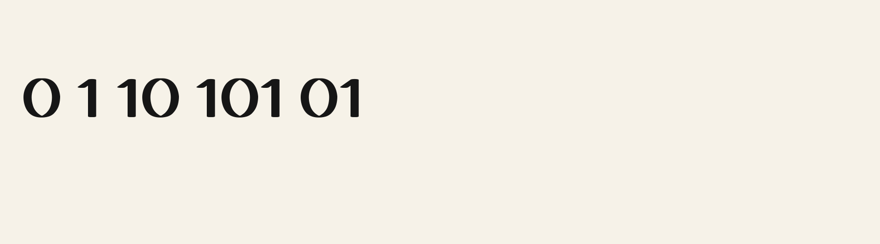 Skyline Deco numbers specimen
