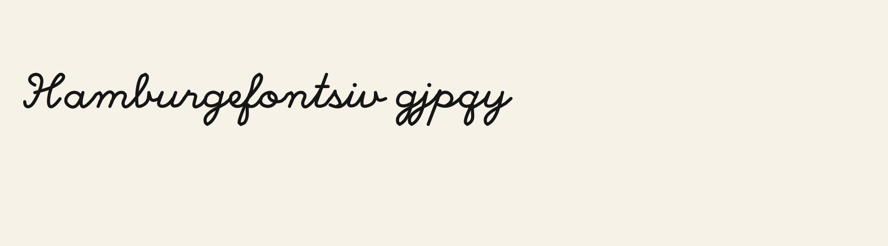 Velvet Cursive lowercase specimen