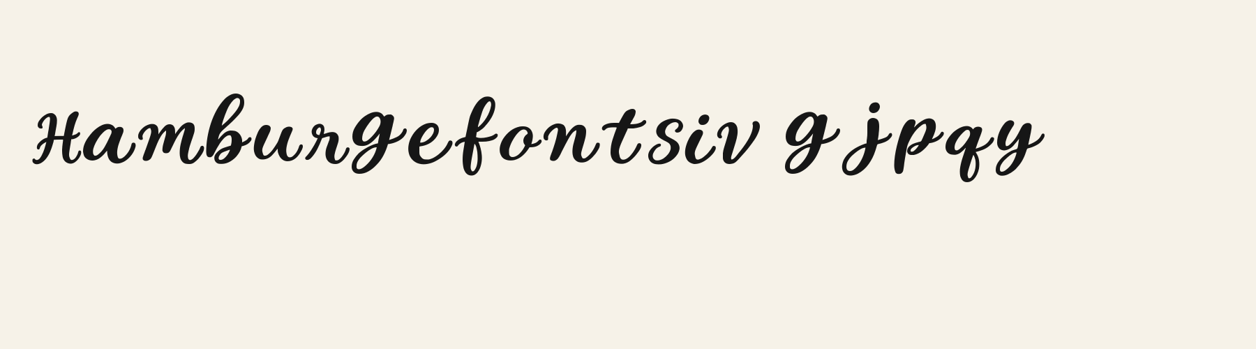 Cursive Soft Bounce lowercase specimen