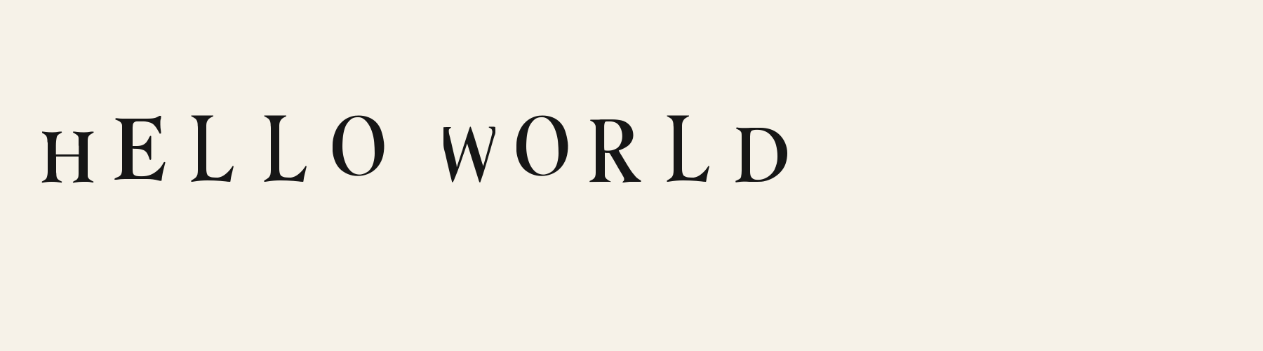 Serif Flared Humanist cover specimen