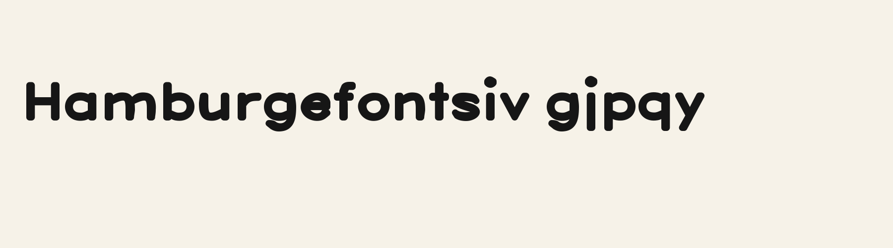 Emblem Bold lowercase specimen