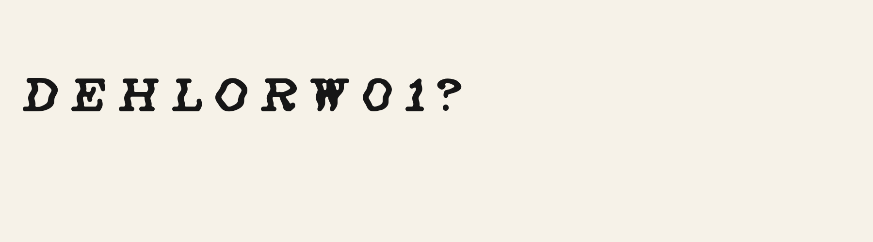 Mellow Italic alphabet specimen