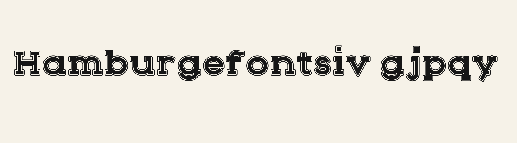 Letterman Varsity lowercase specimen