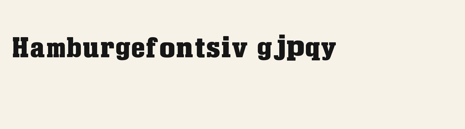 Serif Western Slab lowercase specimen