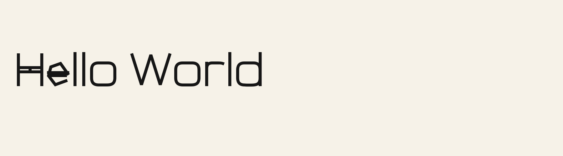 Loop Window Sans cover specimen