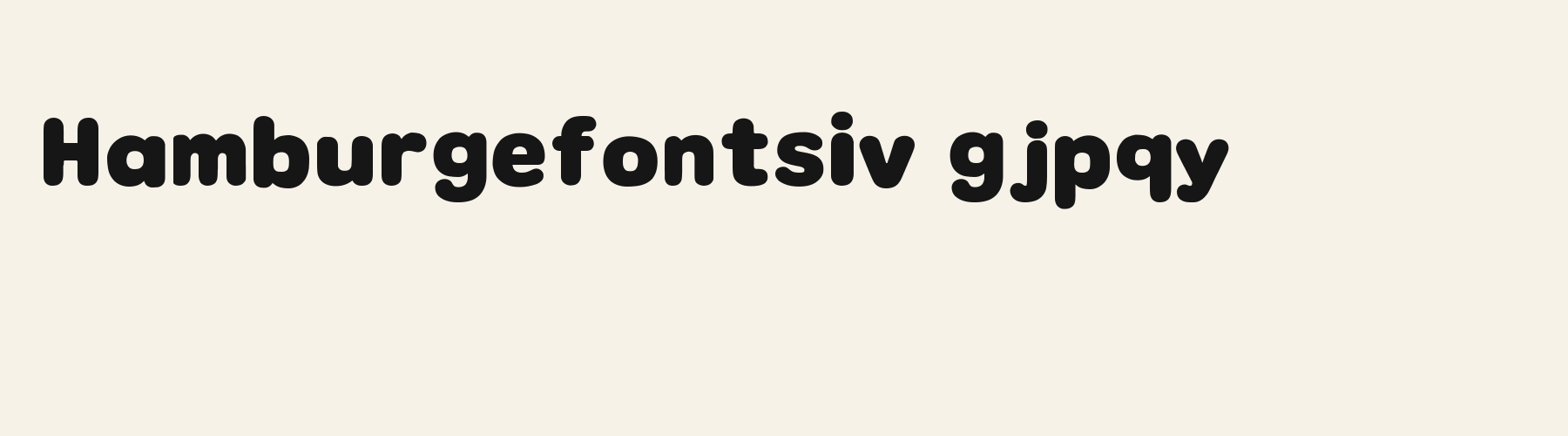 Bubble Pillow Square lowercase specimen