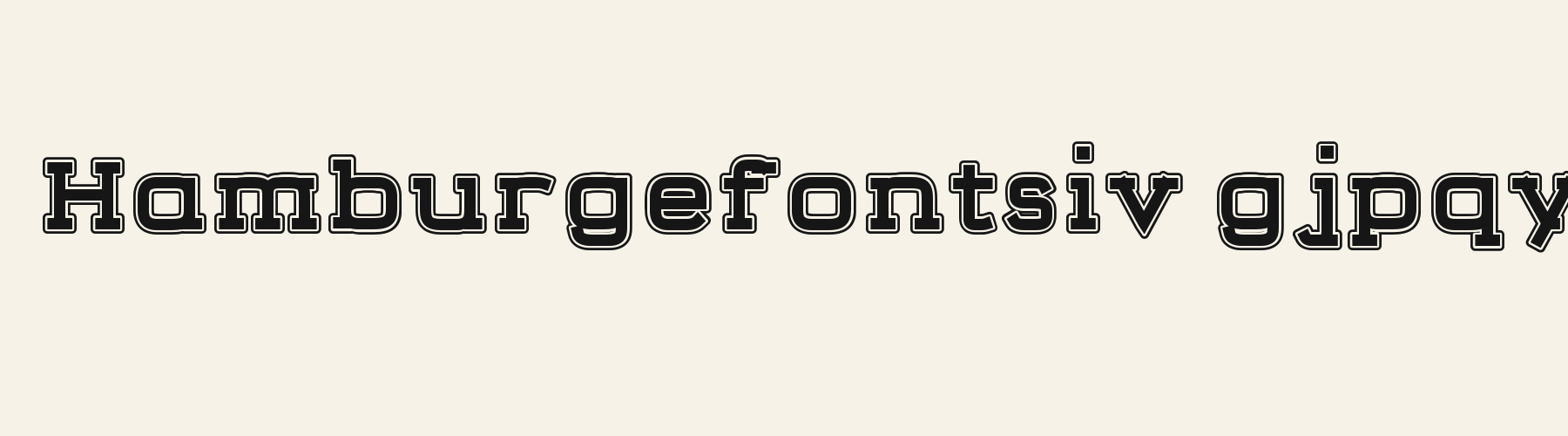 Campus Varsity lowercase specimen
