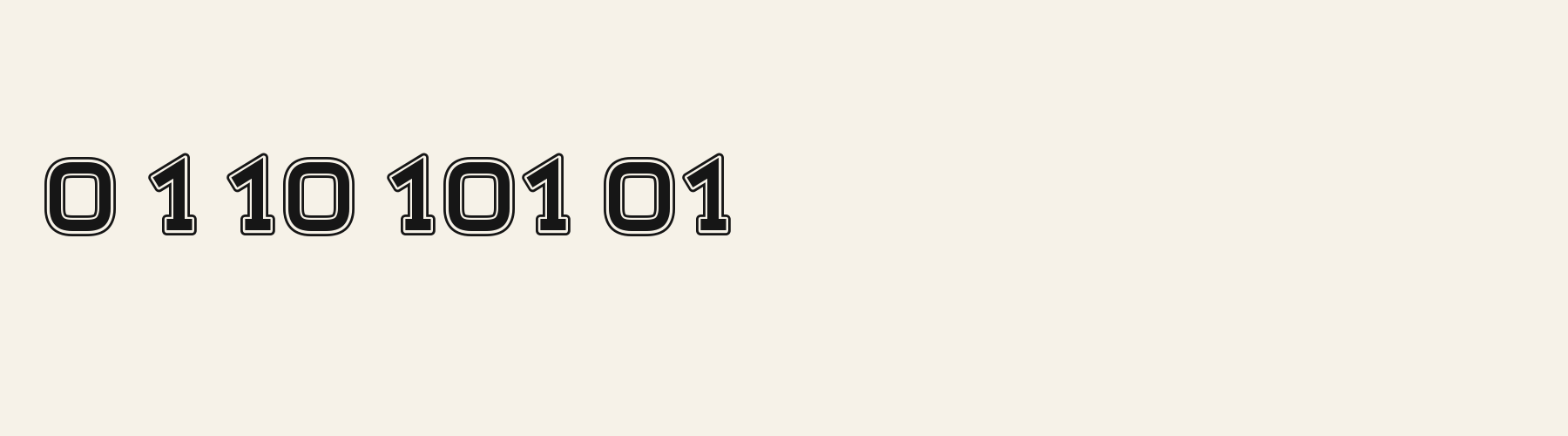 Campus Varsity numbers specimen